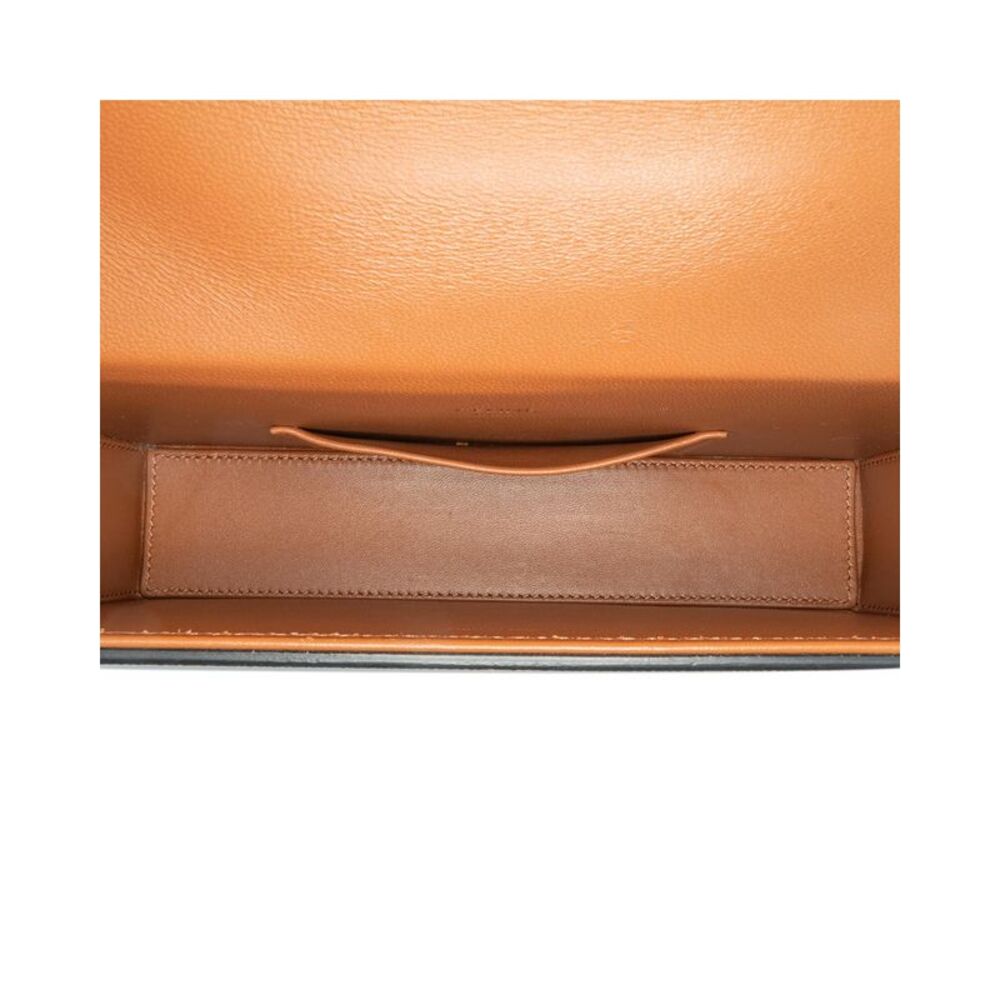 Pre Loved Celine Triomphe Coated Canvas Box Top Handle Bag Women Brown Messenger - Picture 4 of 6